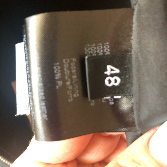 Armani COLLEZIONI Lambskin leather jacket - Picture 7 of 8